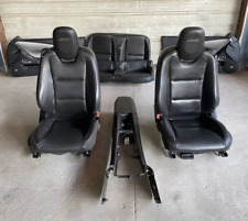 2010 2011 2012 2013 14 15 Camaro Convertible Black Leather Seats Door Panels