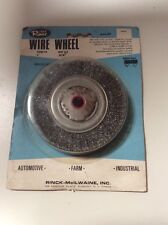 Rimac A24-bp Wire Wheel - 4 Dia. Wire Size .014  Arbor Hole 58-12