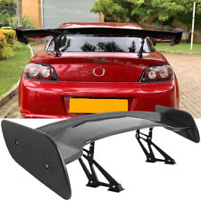 For Mazda Rx-8 2004-2011 Carbon Fiber 47 Rear Trunk Gt Racing Spoiler Tail Wing