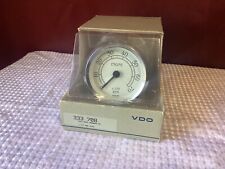 Vintage Nos Tachometer 7000 Rpm Hot Rod Street Rod Custom Van White Face Vdo
