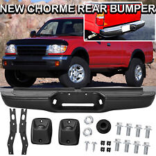 For 1995-2004 Toyota Tacoma Black Complete Rear Step Bumper Replacement