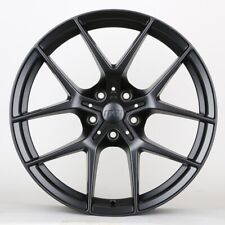 20 W737 Satin Black Staggered Wheels Fits Bmw 5x112 G30 G31 G38 Lci 5 Series