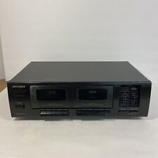 Vintage Radio Shack Optimus Sct-53 Double Cassette Professional Series Tape Deck
