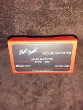 Snap-on Scanner Mt2500-2490 Fast Track Troubleshooter Cartridges Asian Imports