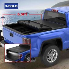 6.5ft Bed Truck Tonneau Cover For 99-07 Chevrolet Silverado Gmc Sierra On Top