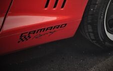 2010-2024 Camaro Racing Vinyl Decal Window Sticker Rocker Panel Ls Lt Rs Ss Zl1