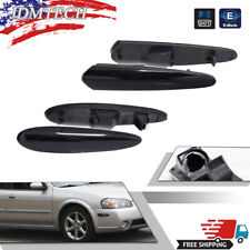 For 2000 - 2003 Nissan Maxima Smoked Lens Side Marker Lights Front Rear 4pcs