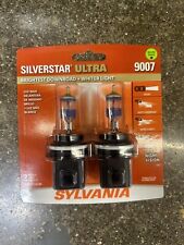Sylvania Silverstar Ultra 9007 Pair High Performance Headlight New-free Shipping