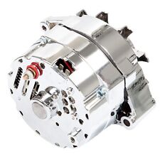 Alternator For Chrome Bbc Sbc Chevy Rod Gm 1 Wire 1975-1985 110amp One Wire