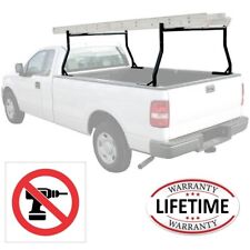 Universal Pickup Truck Ladder Rack - No Drilling Holes Reqd - Clamp Mount