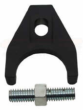 Zinc Alloy Distributor Hold Down Clamp With Bolt - Black