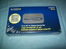New Blue-point Blpgss3837 38 Drive 37pc Sae Metric General Service Set Sealed