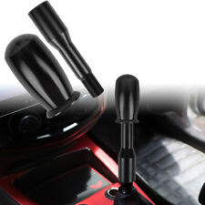Aluminum Bullet Black Manual Car Gear Shift Knob Shifter Extension