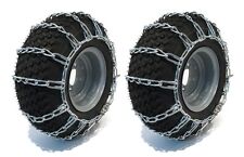 Pair 2 Link Tire Chains 18x9.5x8 18x8.5x10 19x9.5x8 For Utv Atv 4-wheeler Quad
