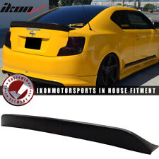 Fits 11-16 Scion Tc Rs Style Rear Trunk Spoiler Lip Wing - Unpainted Abs