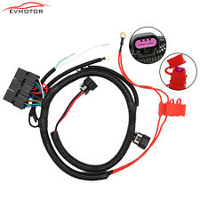 New Dual Electric Fan Upgrade Wiring Harness For 9906 Ecu Control 7l5533a226t