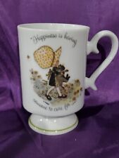 Holly Hobbie Pedestal Coffee Mug Cup Made In Japan