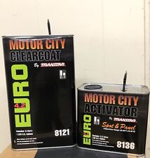 Transtar Motor City Euro Clearcoat 7.5 Liters Kit Transtar 8121 Fast Activator