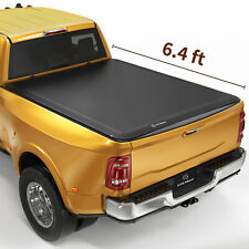 6.4ft 6.5ft Bed Soft Roll Up Tonneau Cover For 02-23 Dodge Ram 1500 2500 3500