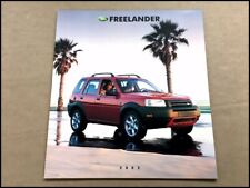 2002 Land Rover Freelander 28-page Factory Original Car Sales Brochure Catalog
