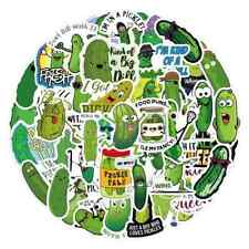 61 Pack Of Cool Pickle Stickers For Laptopwater Bottlephone Case