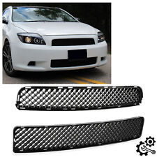 Black Front Air Inlet Mesh Grille Abs For Scion Tc 2005-2010 2006 2007 2008 2009