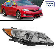 Rh Right Passenger Headlight Headlamp Assembly For 2012 2013 2014 Toyota Camry