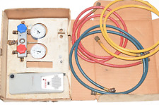 Snap-on Refrigerant Halogen Gas Leak Detector With Ac Manifold Hose Gauge Kit