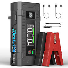 Jq2500 Jump Starter 2500a 100w Two-way Fast Charging Portable Battery Booster Us