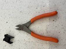 New Snap-on Diagonal Cutters Flush Cutter 6 Orange Soft Handles 786cfo New