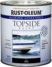 Rust-oleum 206999 Marine Topside Paint 1-quart Gloss Matte Various Colors Enamel