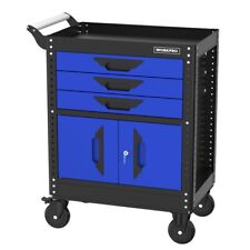 Workpro 27.5 3-drawer Rolling Tool Chest Wwheels Tool Storage Cabinet Tool Box
