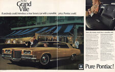 1971 Pontiac Grand Ville If Anybody Could Introduce Vintage Print Ad