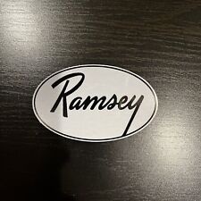 Ramsey Winch Oval Decal