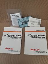 1999 Snap-on Diagnostics Antilock Brakes Troubleshooter Manual American Asian