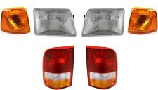 Headlights For Ford Ranger 1993 1994 1995 1996 1997 Tail Lights Turn Signals New