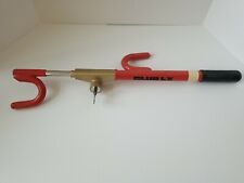 The Club Lx Anti Theft Device Steering Wheel Lock Red With 1 Key