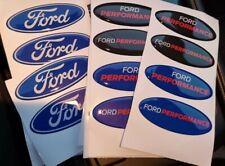 Ford Performance Oval Stickers Emblem Decal Fits Airaid Intakes