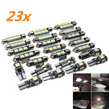 23pc Led Canbus Car Interior Inside Light Dome Trunk Map License Plate Lamp Bulb