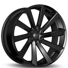 26 Koko Kuture Wheels Kapan Gloss Black Rims And Tires Package With Tpms