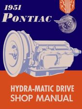 1951 Pontiac Hydra-matic Transmission Shop Service Repair Manual Book Guide Oem