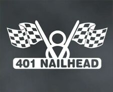 V8 401 Nailhead Engine Decal For Buick Hot Rod Race Classic Or Muscle Car