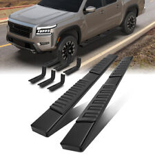 2pcs 6 Side Step Running Board Assembly For Nissan Frontier Crew Cab 2005-2023