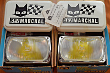 Vtg Nos Marchal 959 Magnum Driving Lights Wcovers Jeep Cj7 Wrangler Ford Chevy