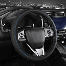 1515 Inch Universal Car Steering Wheel Cover Microfiber Leather Anti-slip Auto