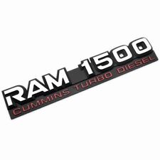 94-03 Dodge Ram 1500 Mopar Adhesive Nameplate Front Door 55295310ab