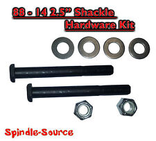 Shackle Hardware Kit Lift Lower Shackles Grade 8 For Chevy Gmc Ford Dodge 1500