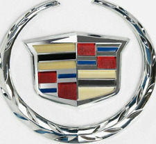 For Cadillac 6 Chrome Color Front Hood Grille Emblem Badge New