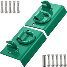 Vevor Compact Weld On Grab Hook Tractor Bolt On Hook 14 D Ring 121 Pair