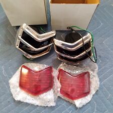 1940 Ford Tail Light Lamp Pair New In Box Deluxe Standard Brake Turn Red Hot Rod